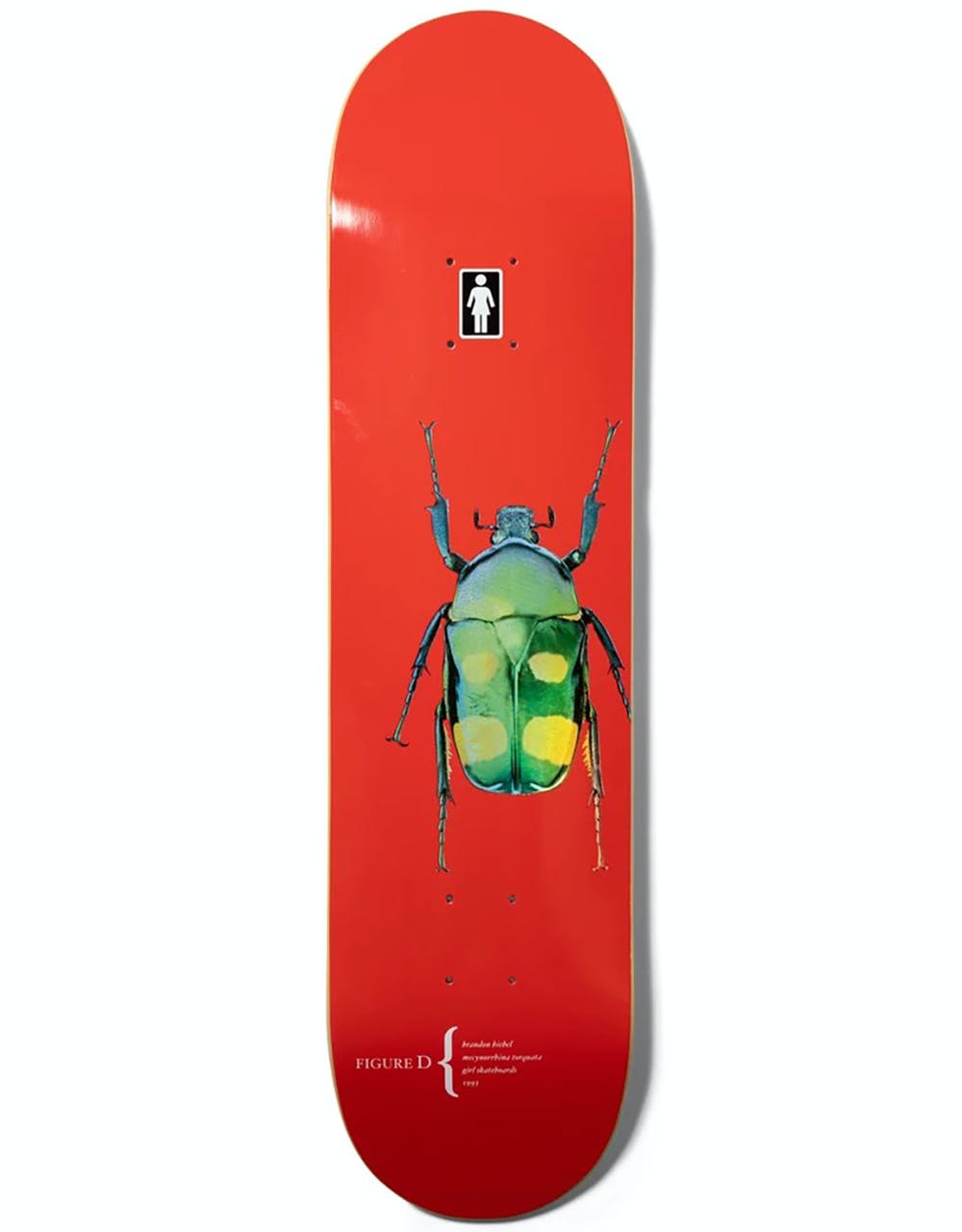 Girl Biebel The Beetle Redux Skateboard Deck - 8"