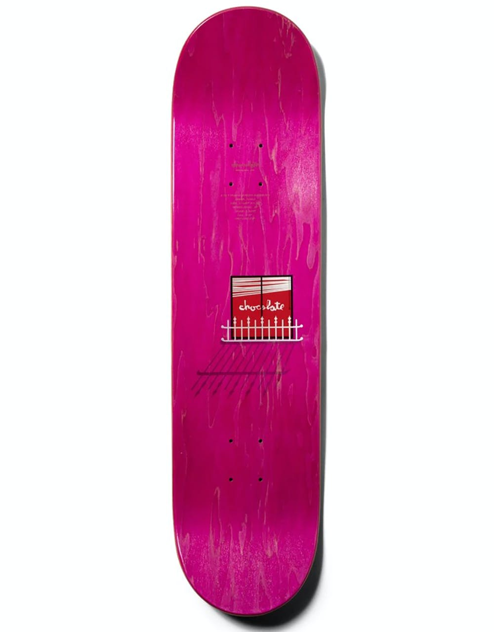 Chocolate Perez Windows Skateboard Deck - 8.375"
