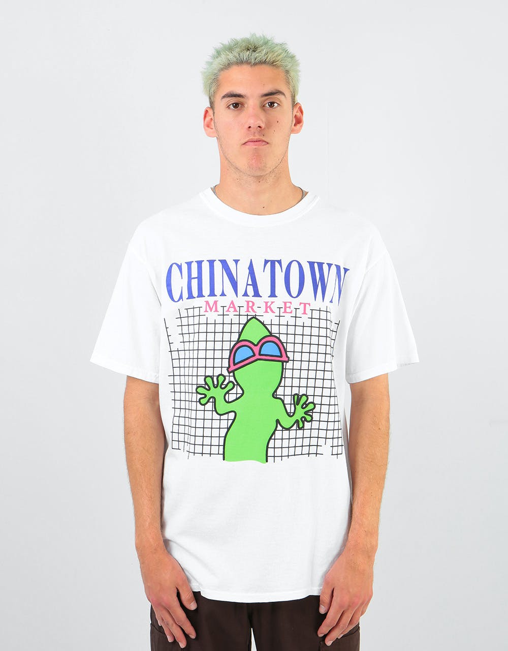 Chinatown Market Gecko T-Shirt - White