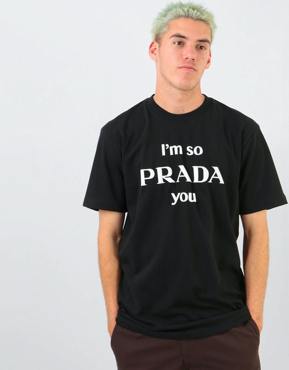 Chinatown Market Prada T-Shirt - Black