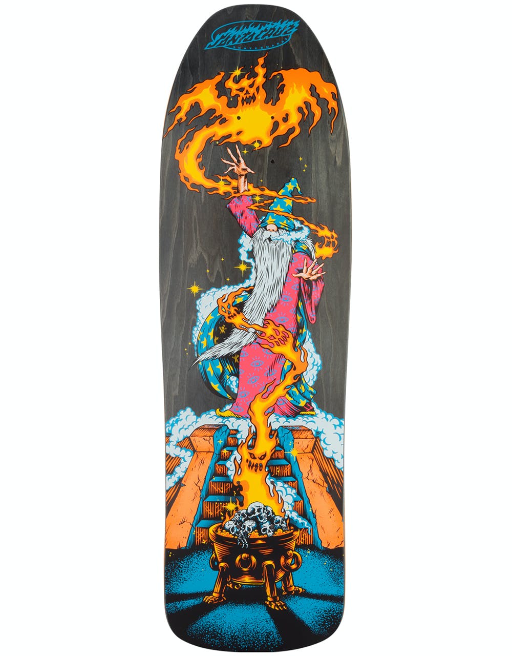 Santa Cruz Fire Wizard Preissue Skateboard Deck - 9.35"