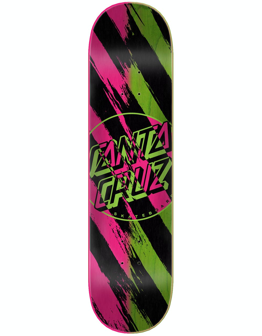 Santa Cruz Brush Dot Wide Tip Skateboard Deck - 8.5"
