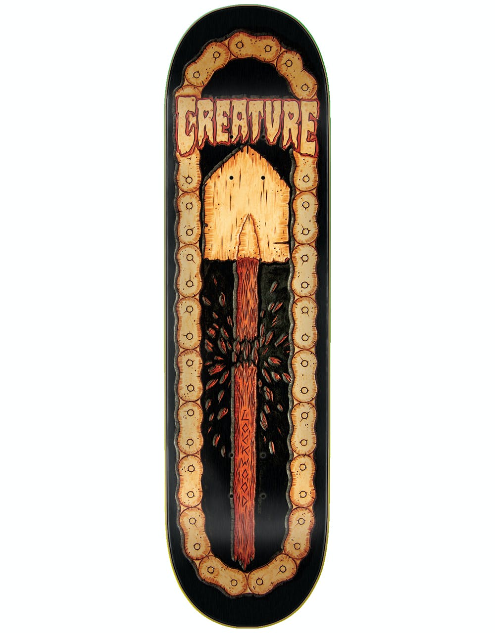 Creature Lockwood Leather Skateboard Deck - 8.25"