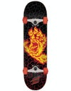 Santa Cruz Flame Hand Complete Skateboard - 8"