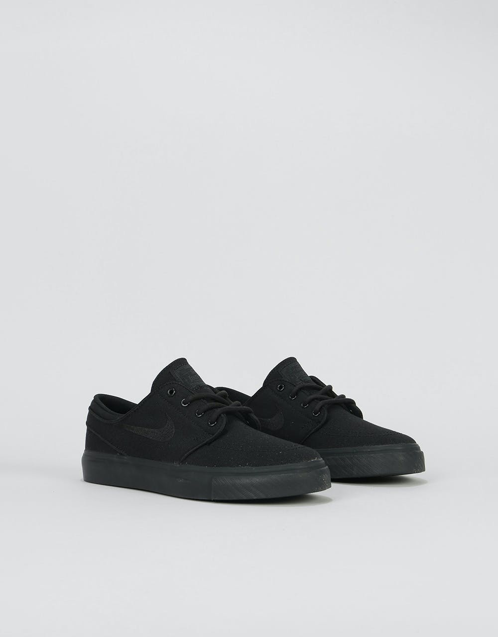 Nike SB Stefan Janoski Youth Skate Shoes - Black/Black/Anthracite