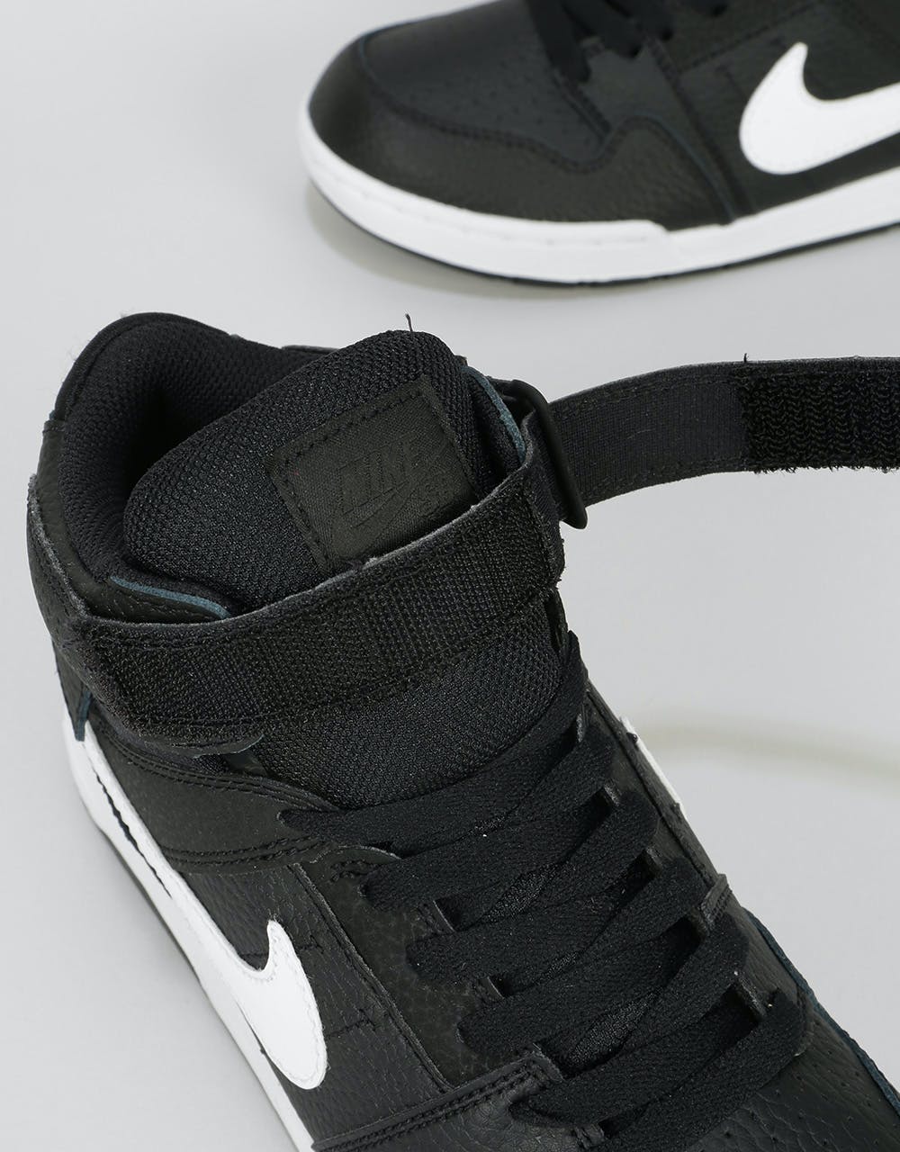 Nike SB Mogan Mid 2 Kids Skate Shoes - Black/White
