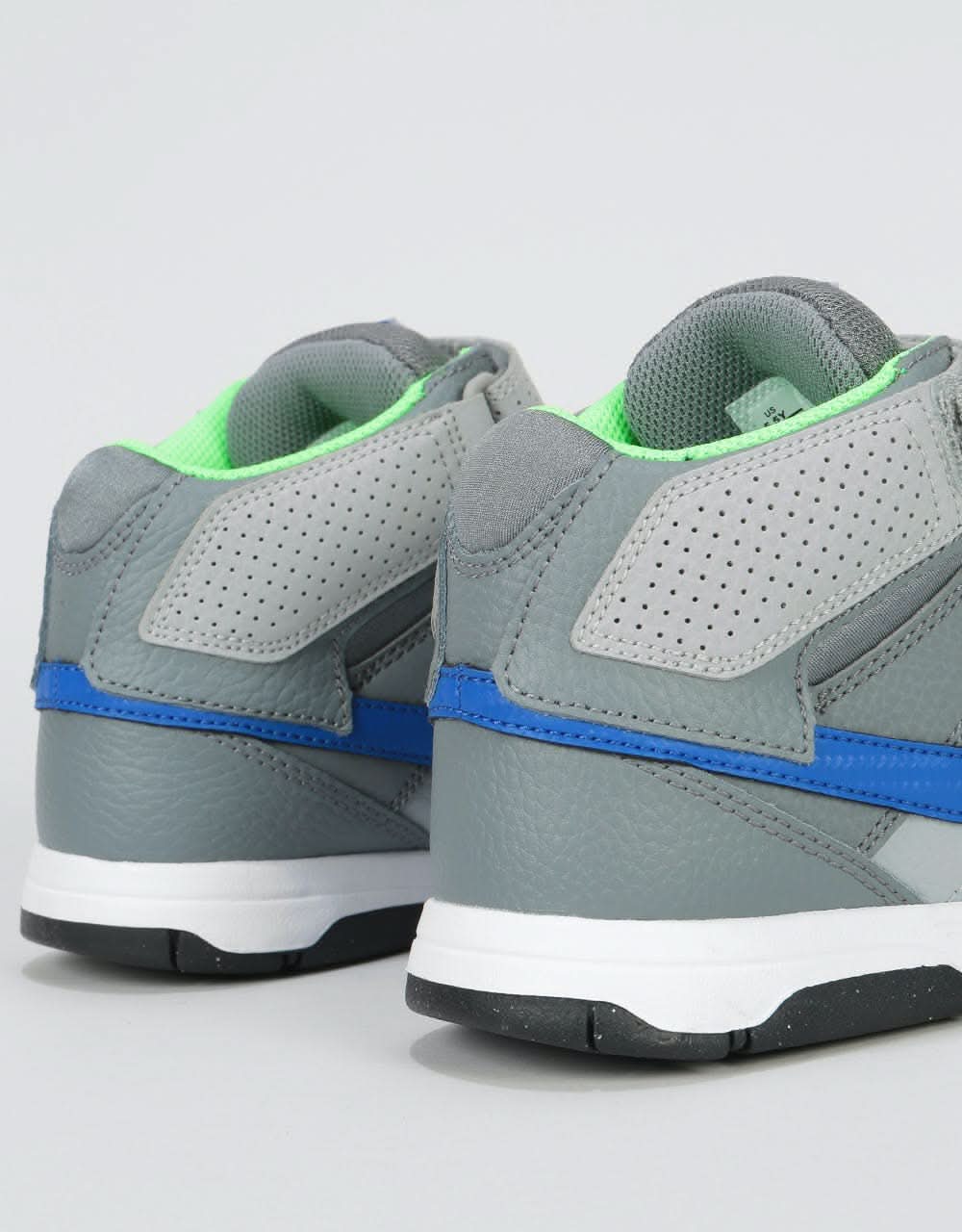 Nike SB Mogan Mid 2 Kids Skate Shoes - Wolf Grey/Game Royal