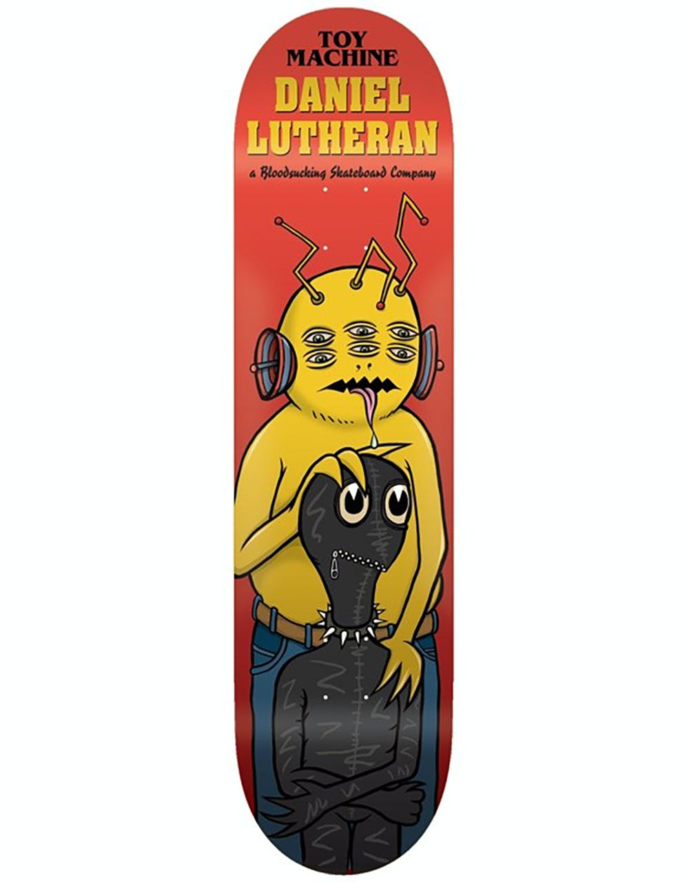 Toy Machine Lutheran Gimp Skateboard Deck - 8.5"