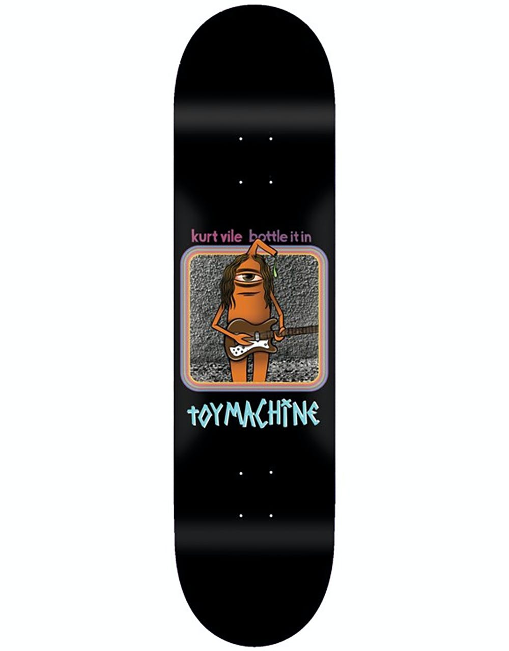 Toy Machine x Kurt Vile Bottle It In Skateboard Deck - 8.25"