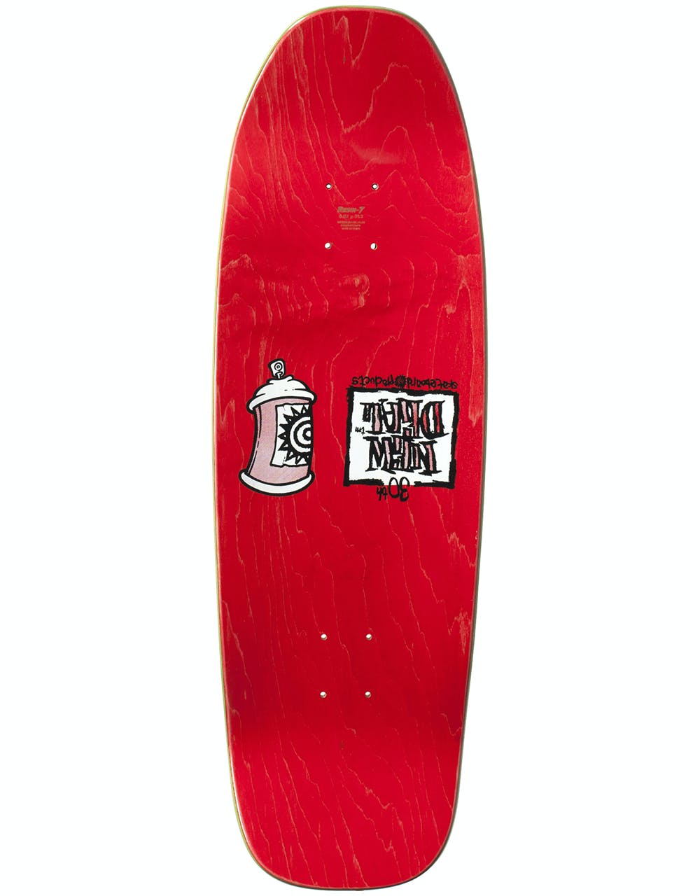 The New Deal Siamese Double Kick SP Skateboard Deck - 9.625"