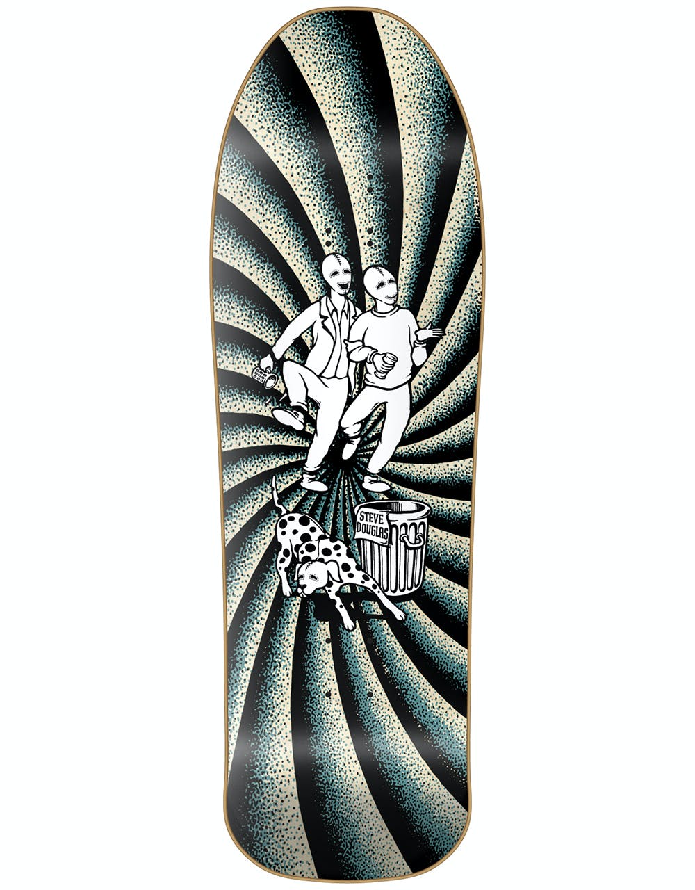 The New Deal Douglas Chums HT Skateboard Deck - 9.75"