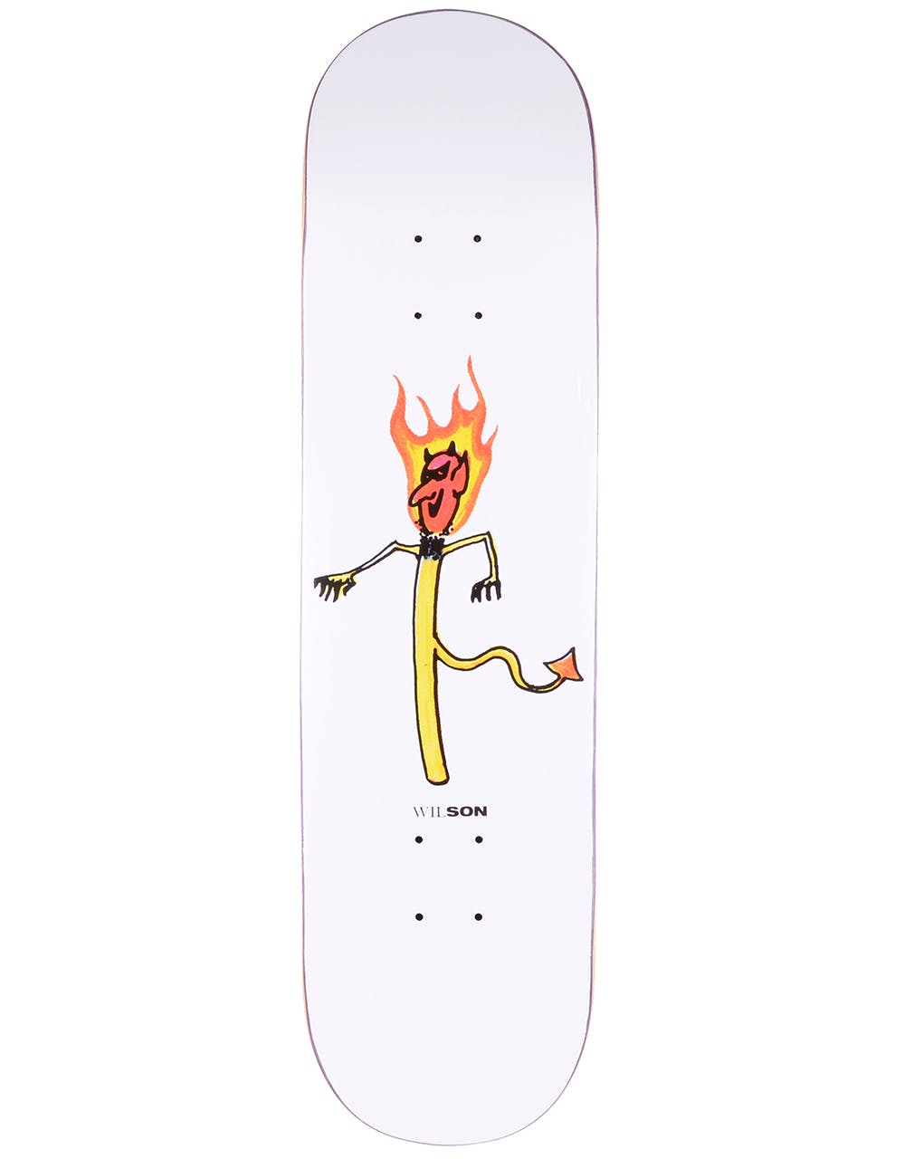 Quasi Wilson "Burner" Skateboard Deck - 8.25"