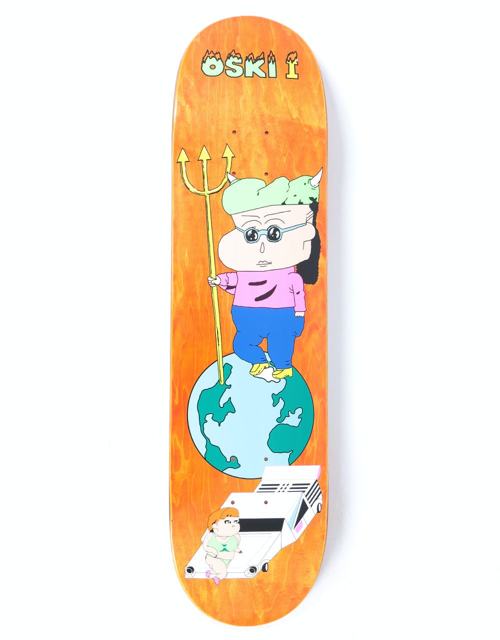 Polar Oski 1 Skateboard Deck - 7.875"