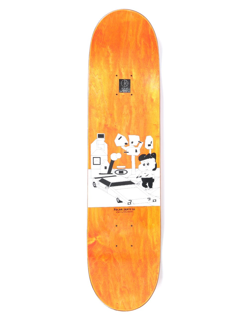 Polar Oski 1 Skateboard Deck - 7.875"