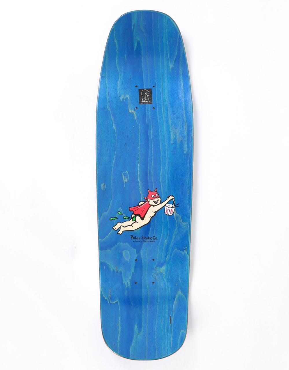 Polar Herrington Aaron's Deli Skateboard Deck - 1992 Shape 9.25"