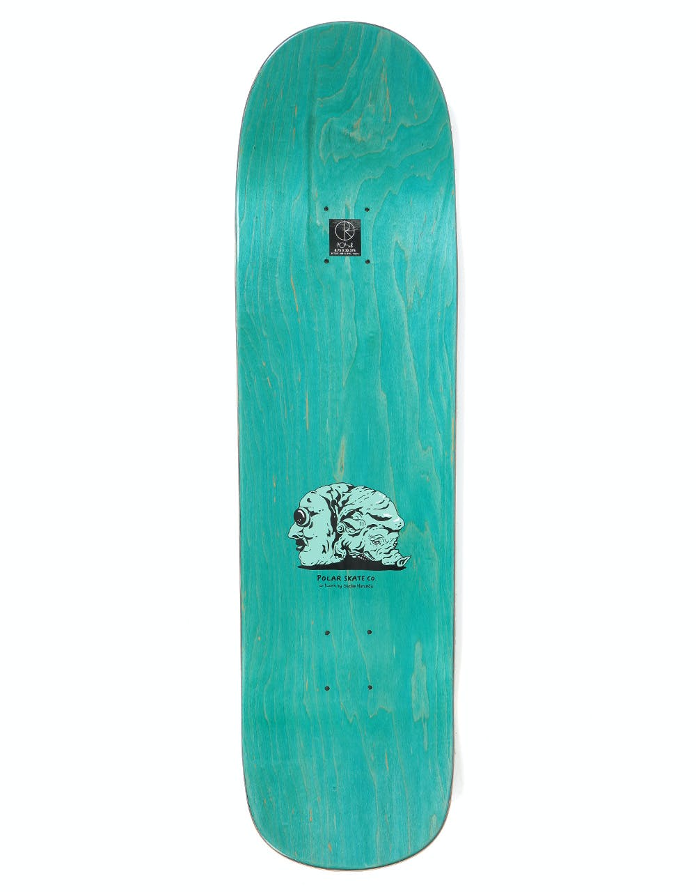 Polar Herrington Twin Head Skateboard Deck - P8 Shape 8.8"