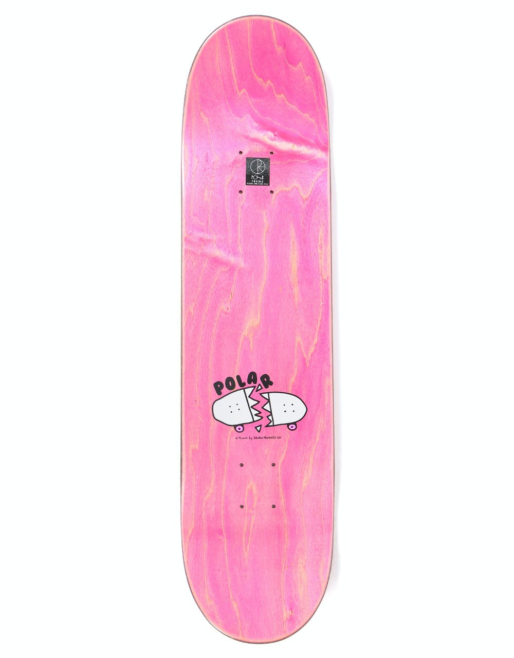 Polar Brady Bacon Hair Skateboard Deck - 7.875"
