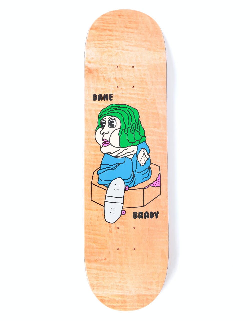 Polar Brady Bacon Hair Skateboard Deck - 8.625"