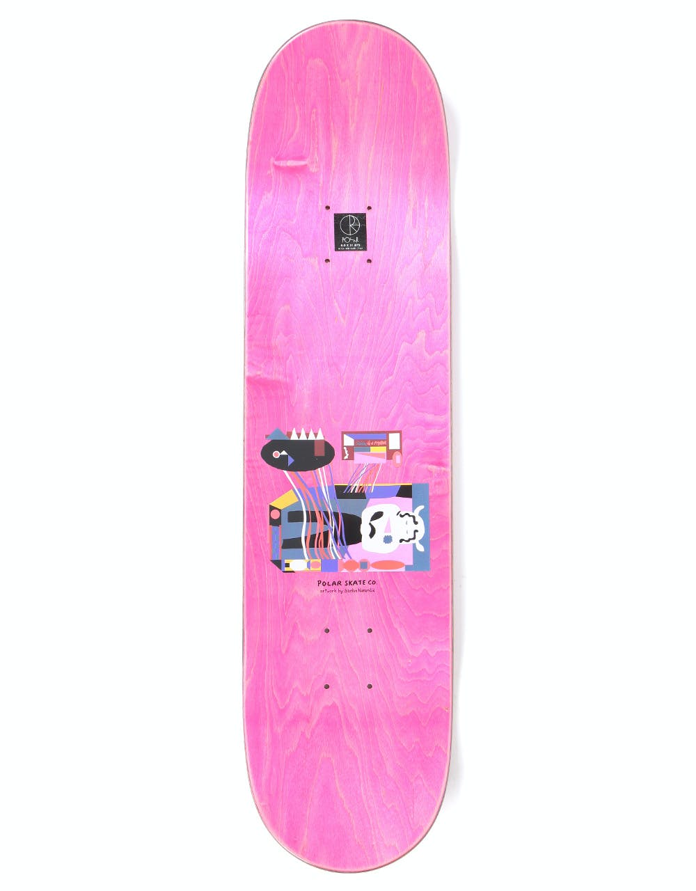 Polar Grund Frequency Skateboard Deck - 8"