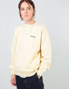 Carhartt WIP Womens Script Embroidery Sweatshirt - Flour/Black