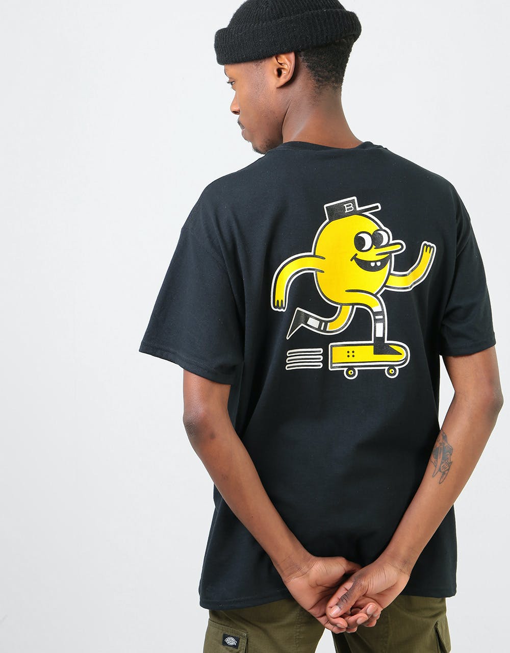 Blast Mascot Logo T-Shirt - Black