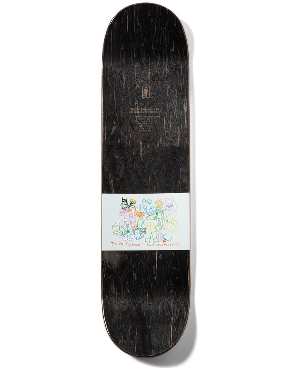 Girl Pacheco One Off Skateboard Deck - 8.5"