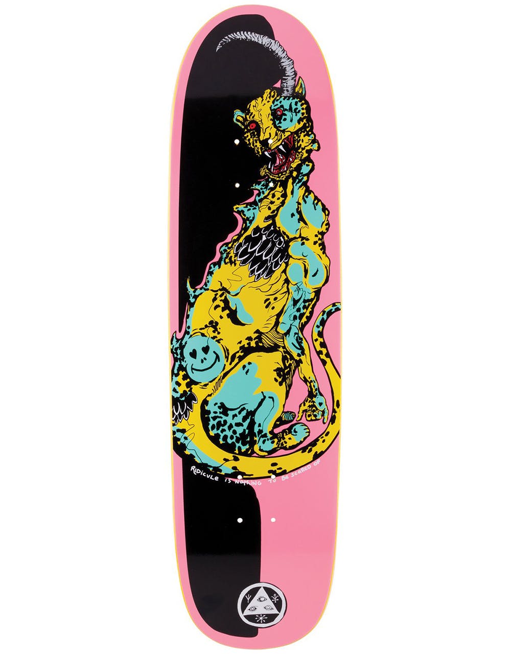 Welcome Cheetah on Sylphstick Skateboard Deck - 8.5"