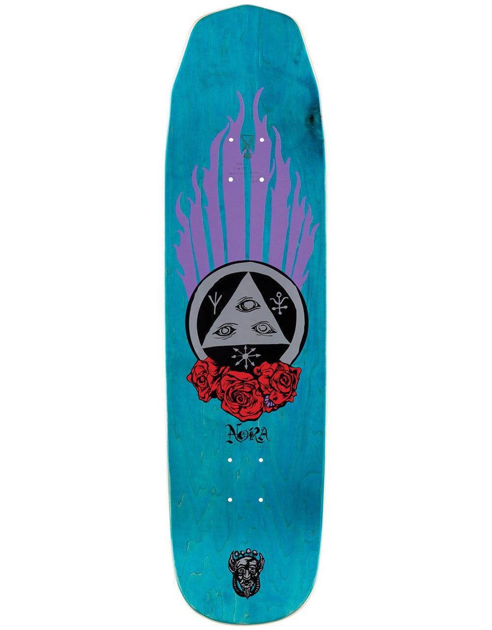 Welcome Peregrine on Wicked Queen Skateboard Deck - 8.6"