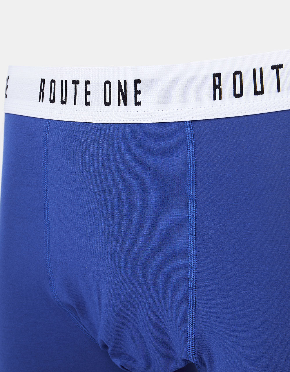 Route One Classic Boxer Shorts 2 Pack - Duck Egg/Stone Blue