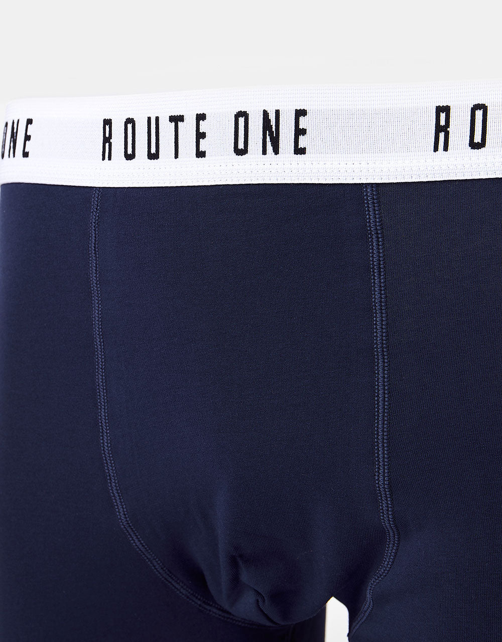 Route One Classic Boxer Shorts 2 Pack - Orange Zest/Classic Navy