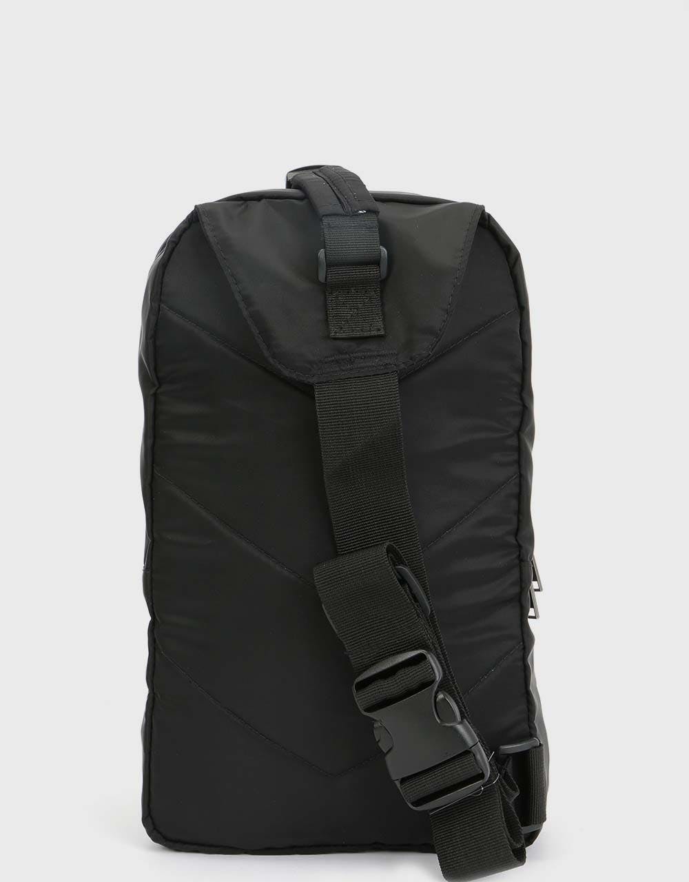 Mi-Pac Nylon Task Cross Body Bag - Black
