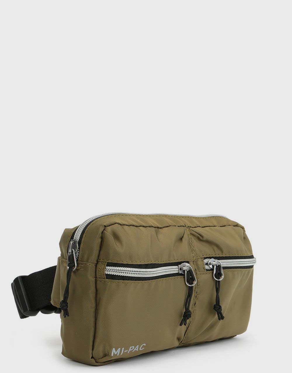 Mi-Pac Utility Cross Body Bag - Nylon Khaki