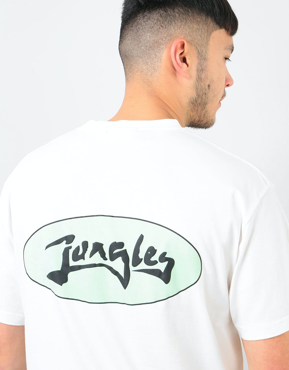Jungles Jungles Oval Logo Pocket T-Shirt - Ivory