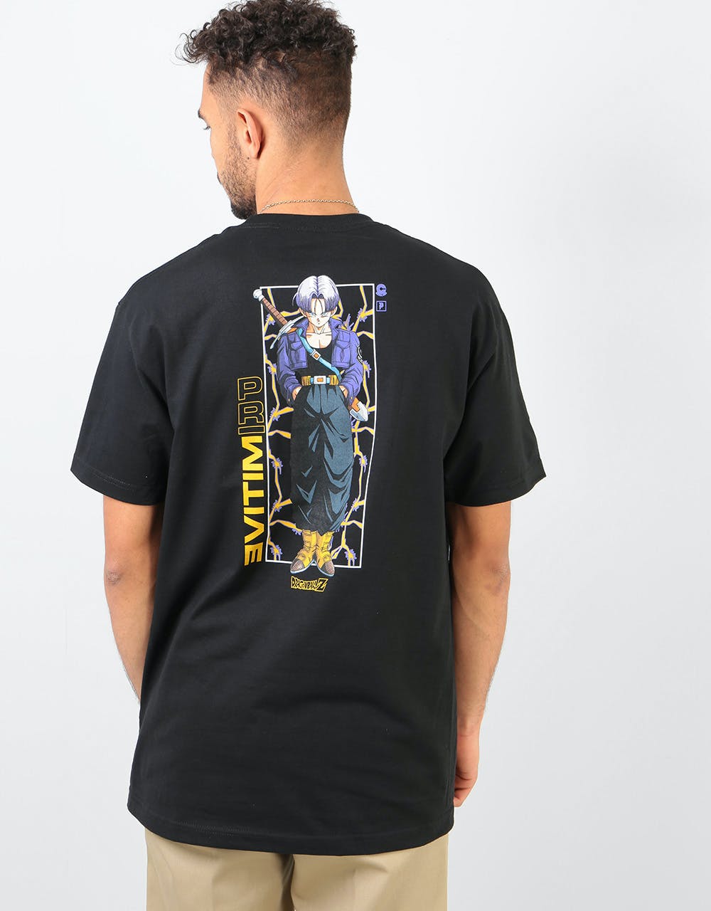 Primitive x Dragon Ball Z Trunks Glow T-Shirt - Black