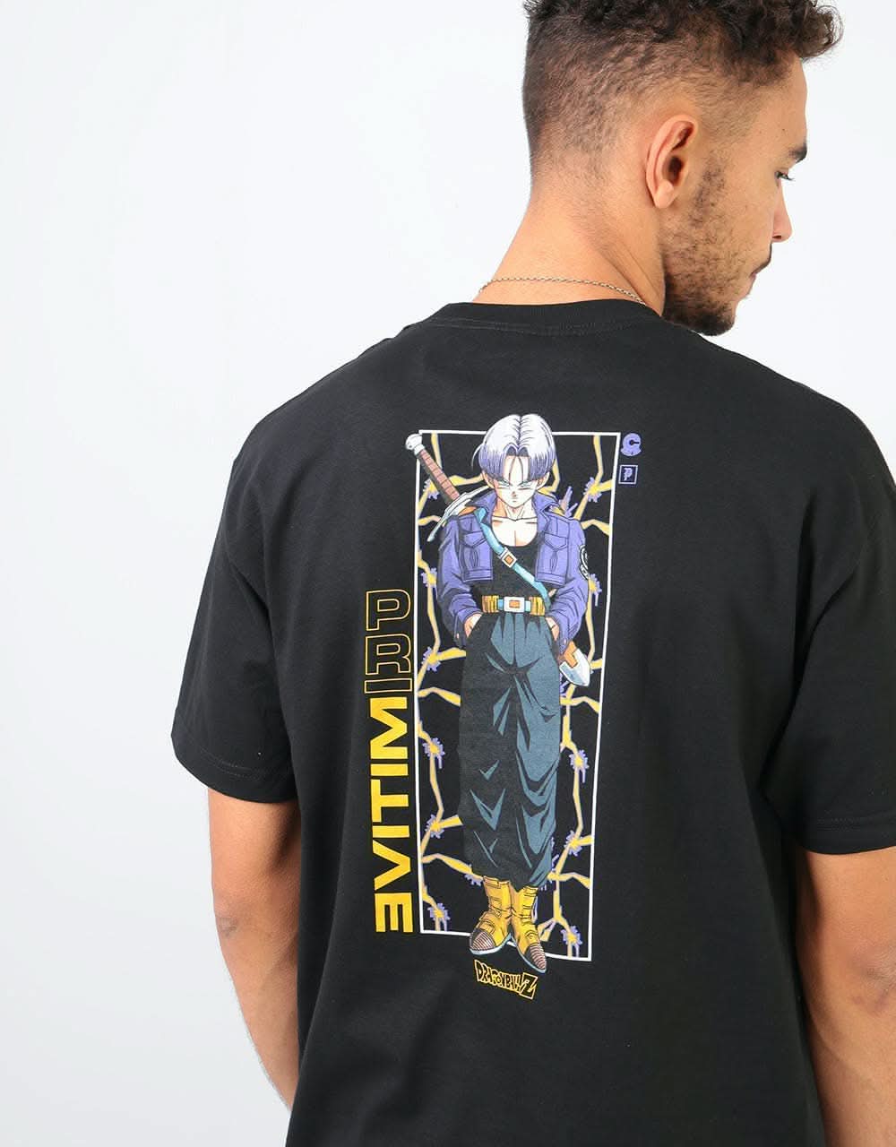 Primitive x Dragon Ball Z Trunks Glow T-Shirt - Black
