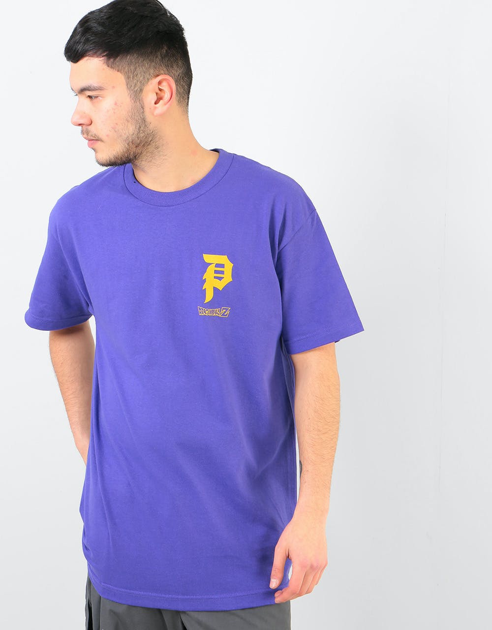 Primitive x Dragon Ball Z Trunks Glow T-Shirt - Purple