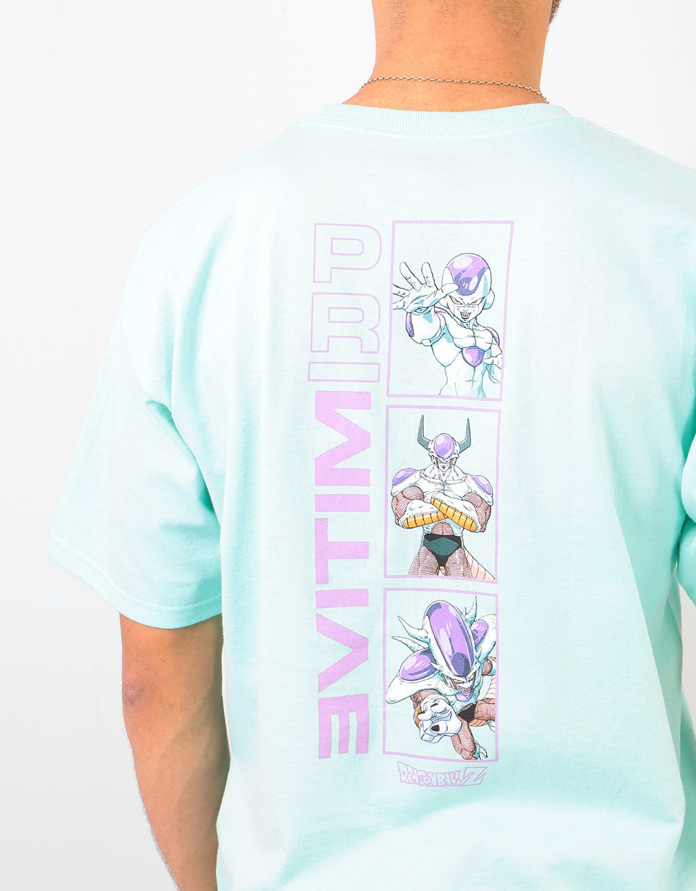 Primitive x Dragon Ball Z Frieza Forms T-Shirt - Celadon