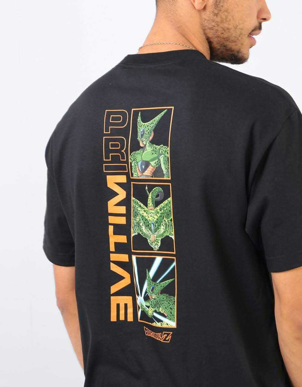 Primitive x Dragon Ball Z Cell Forms T-Shirt - Black