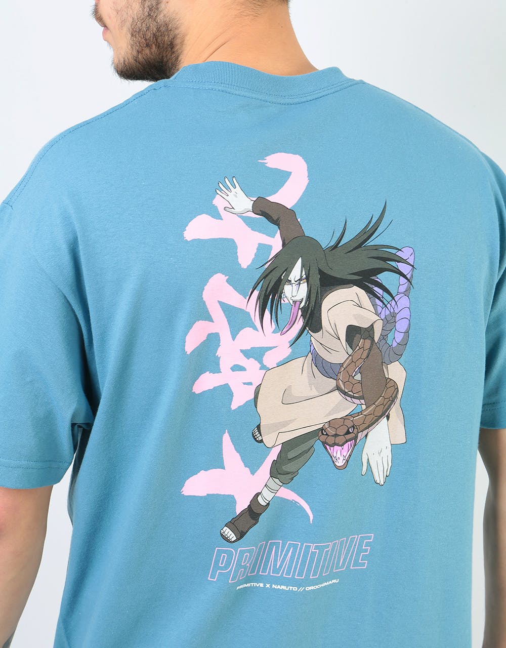 Primitive x Naruto Serpent T-Shirt - Slate
