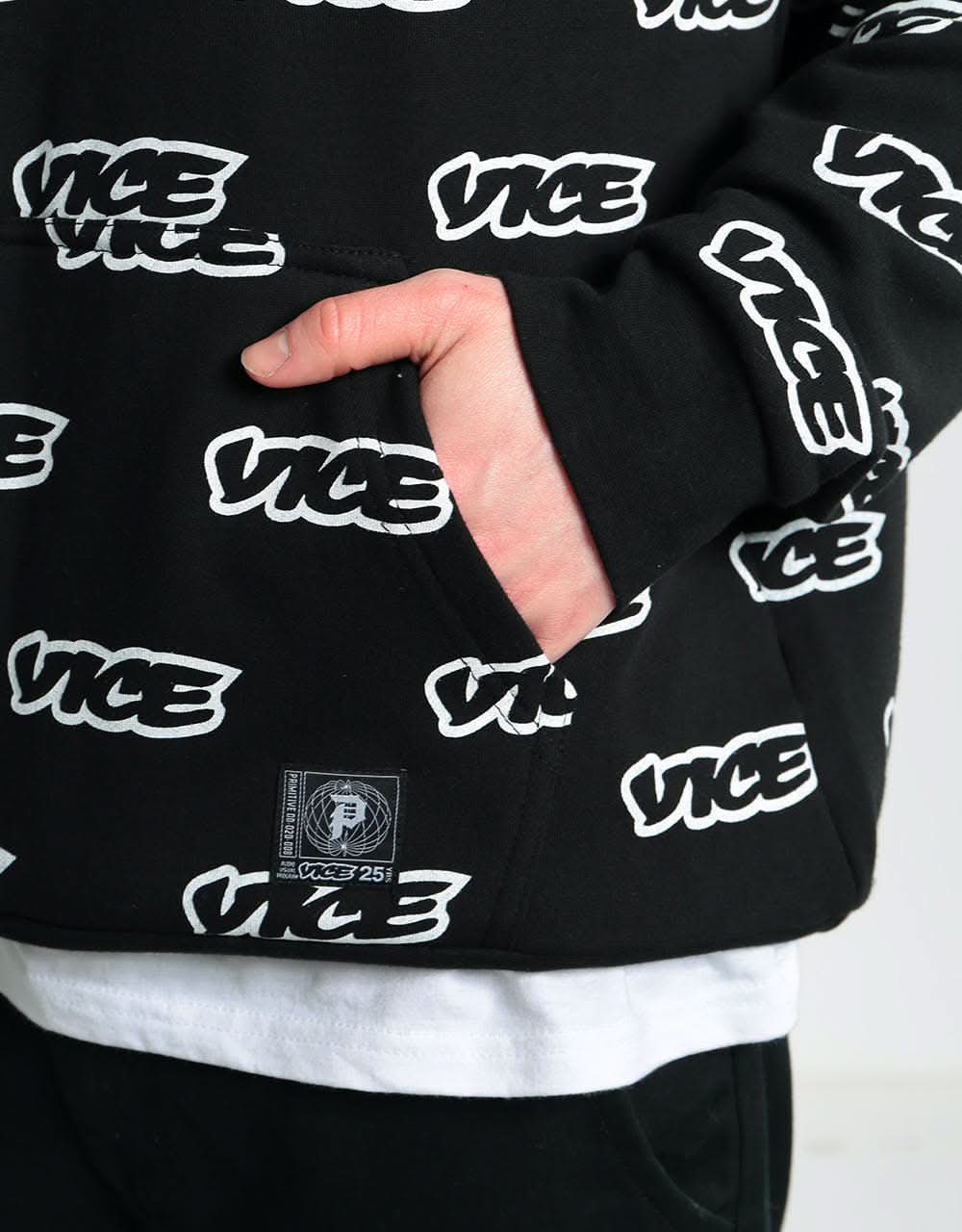 Primitive x Vice Nuevo Pullover Hoodie - Black