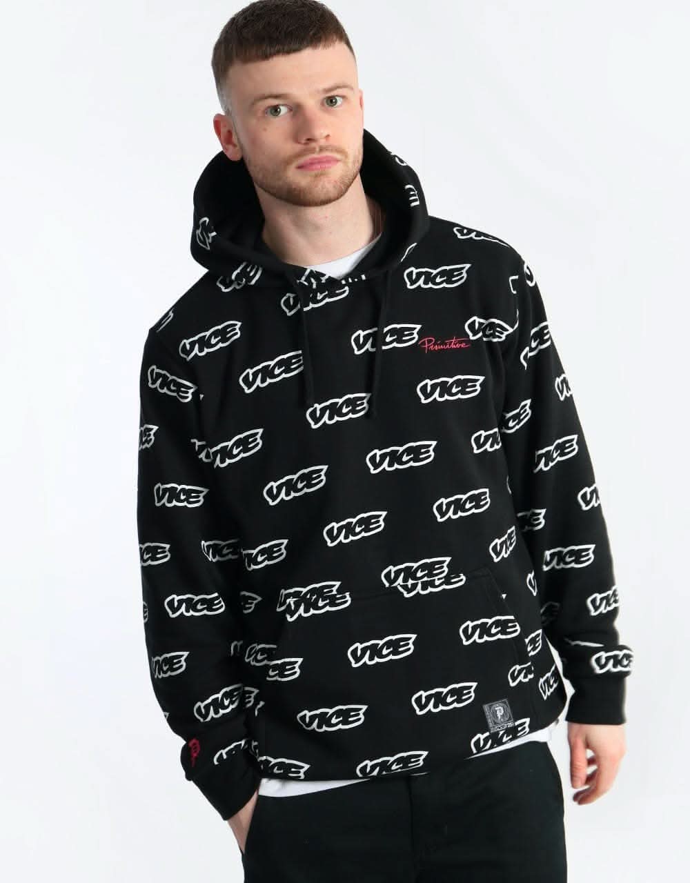 Primitive x Vice Nuevo Pullover Hoodie - Black