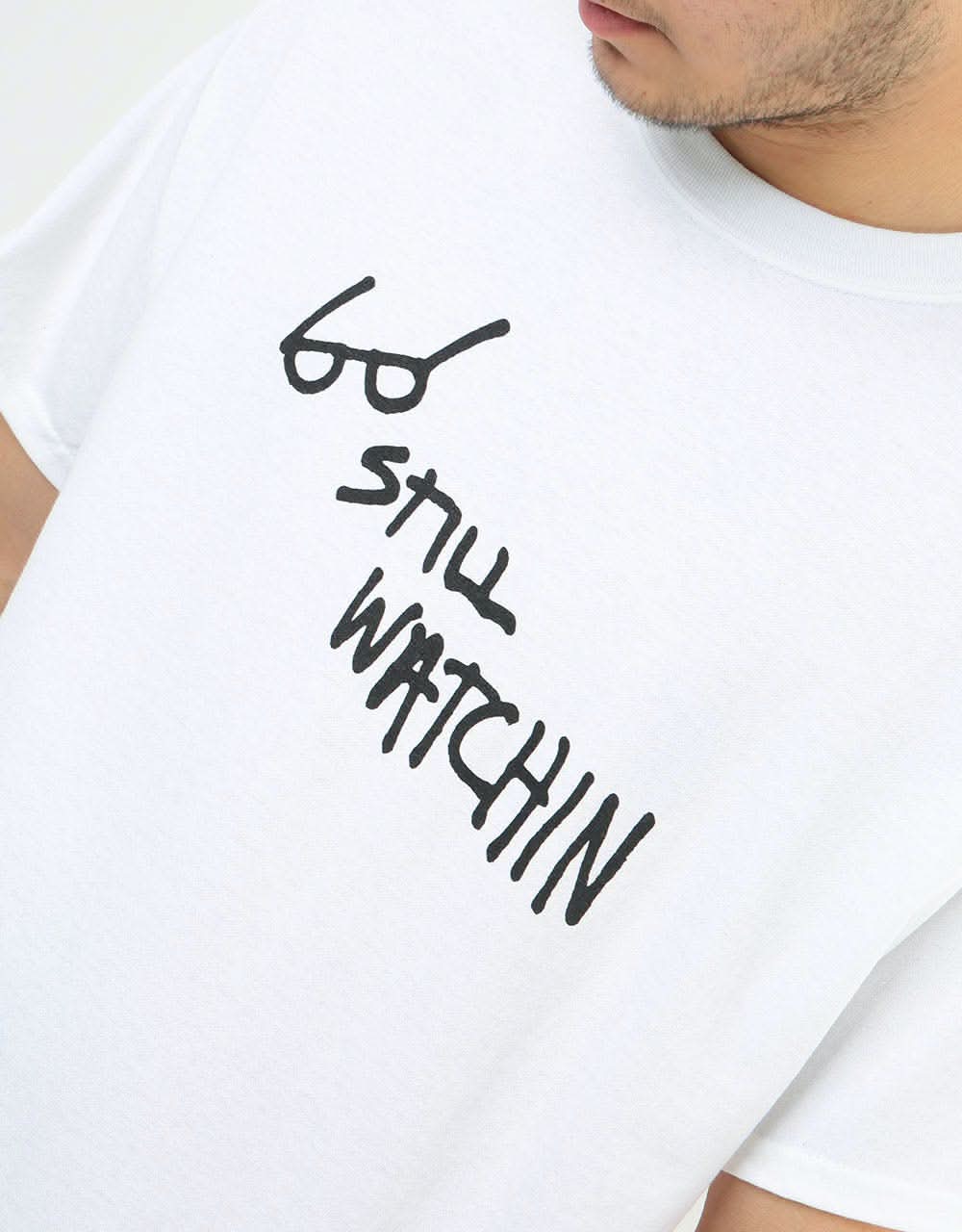 Thrasher Still Watchin T-Shirt - White