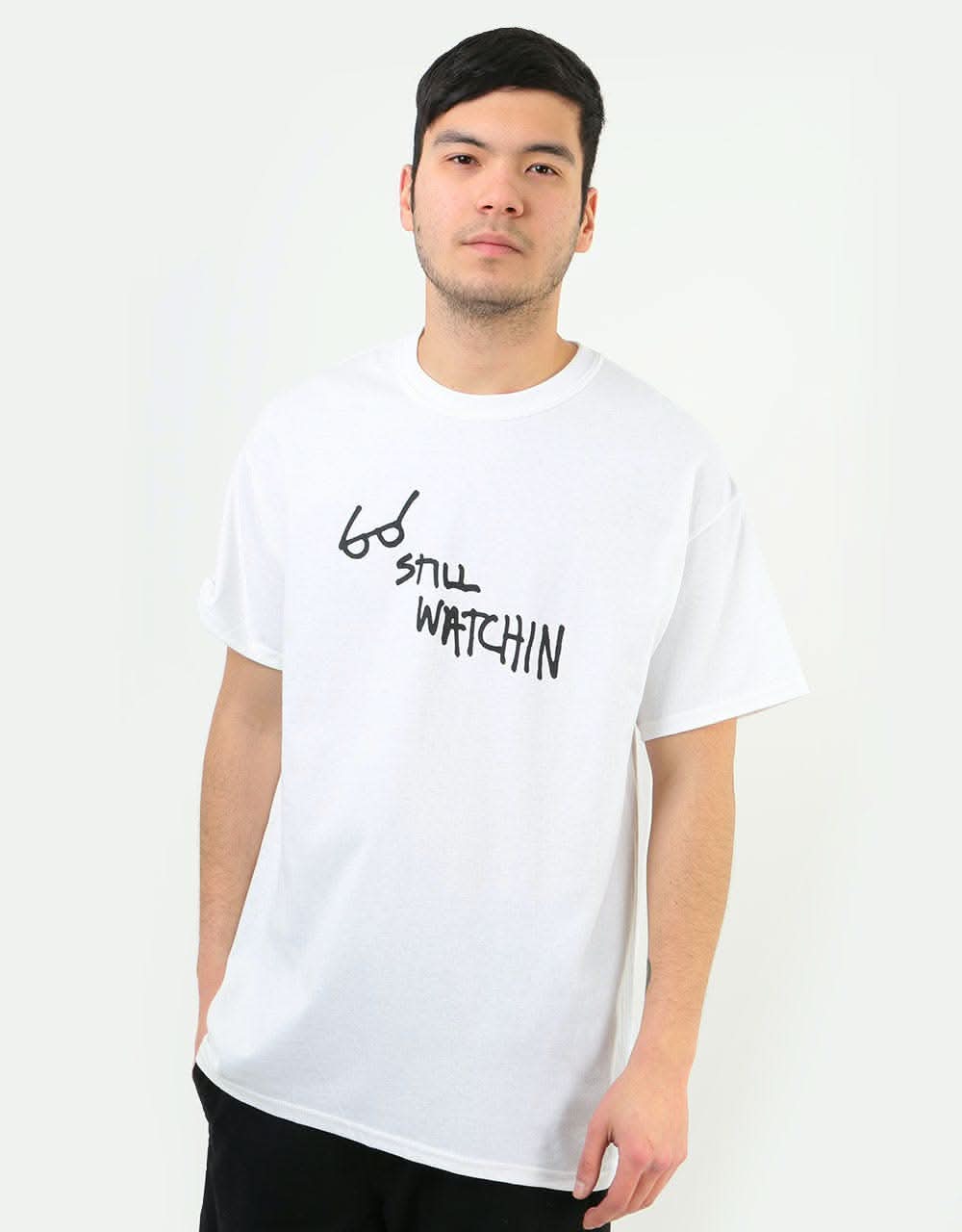 Thrasher Still Watchin T-Shirt - White