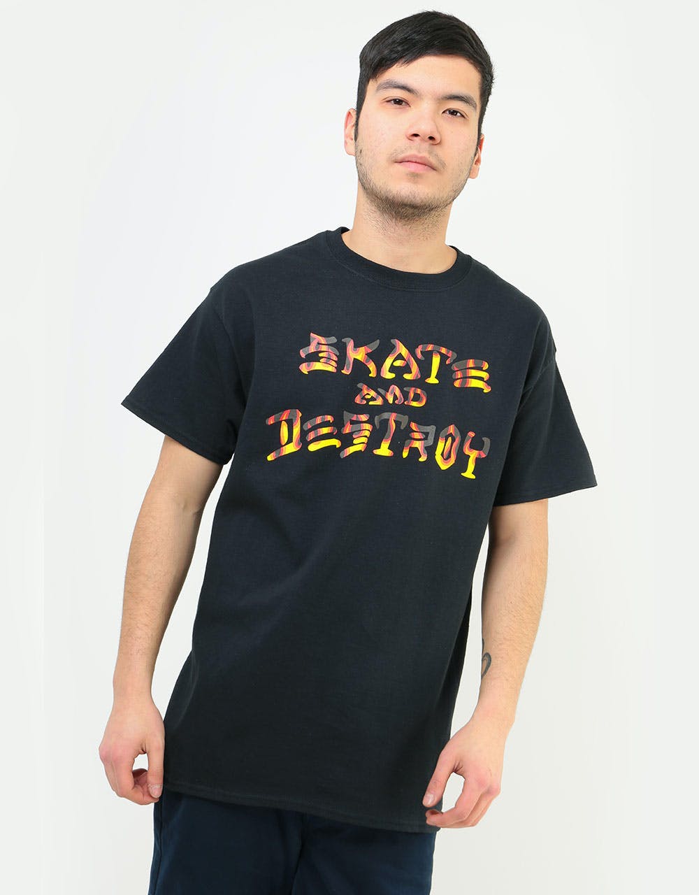 Thrasher SAD BBQ T-Shirt - Black