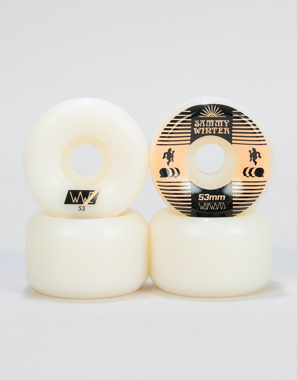 Wayward Winter Pro 'Funnel Cut' 101a Skateboard Wheel - 53mm