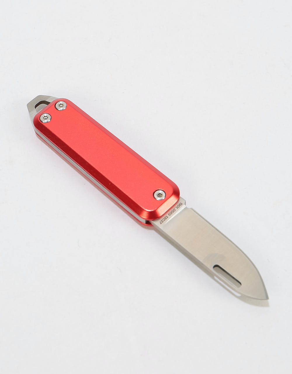 James The Elko Knife - Red/Stainless
