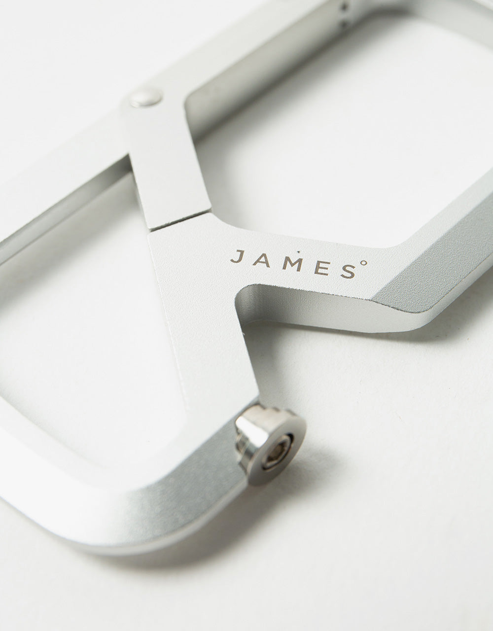 James The Mehlville 'Carabiner' Keychain - Silver/Stainless