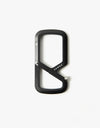 James The Mehlville 'Carabiner' Keychain - Black/Stainless