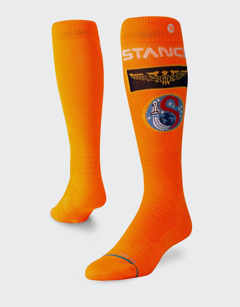 Stance Launch Pad Snowboard Socks - Orange
