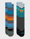 Stance Mens Mountain 2 Pack Snowboard Socks - Multi